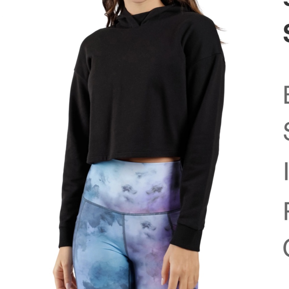 🔥 5 for $25 sale! 90 DEGREE BY REFLEX Hoodie & Shorts 2-Piece Set small